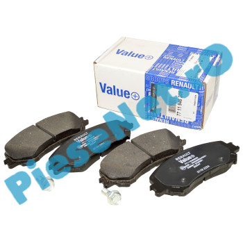 Placute Frana Megane 4, Captur 2, Scénic 4, Espace 5, Talisman, Originale Renault Value 7711946205 ( echivalenta 410606808R )