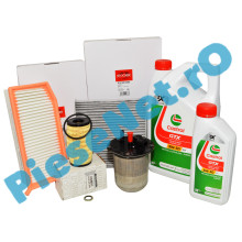 Pachet Revizie Ulei si Filtre Motor 1.5dCi EURO 6+ Cu AdBlue®, LOGAN 2, DUSTER 2, RENAULT + STOCKER + CASTROL RN17