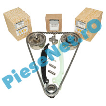 Kit Distributie Si Pinioane Axe Came 1.0 SCe,  LOGAN 2, SANDERO 2, Original Renault 8201714682 + 130258852R + 130251523R