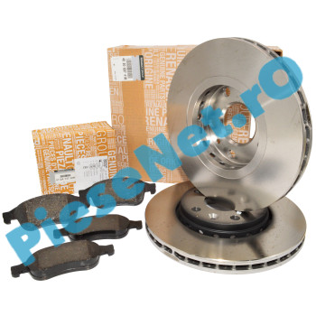 Placute si Discuri Frana Fata DUSTER 3 (2024), Originale Renault 410A13730R + 402069741R