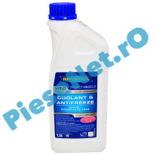 ANTIGEL RAVENOL HTC RX-TIP D Albastru, Concentrat, 1.5L LOGAN 3, SANDERO 3, DUSTER 3, DUSTER 2, LOGAN 2, SANDERO 2, 1410120-150-01-999 
