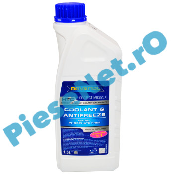 ANTIGEL RAVENOL HTC RX-TIP D Albastru, Concentrat, 1.5L LOGAN 3, SANDERO 3, DUSTER 3, DUSTER 2, LOGAN 2, SANDERO 2, 1410120-150-01-999 