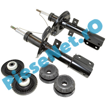 Pachet Amortizoare Fata + Flanse + Rulmenti SANDERO 3 STEPWAY, Original Renault 543024593R + 543020280R + 543251700R