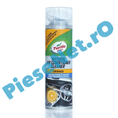 Spray Curatat Aer Conditionat Cu Spuma, Aroma De Portocale TURTLE WAX Natural Air Conditioner Cleaner Orange TWFG31065 500 ml Spray Curatat Aer Conditionat Cu Spuma, Aroma De Portocale TURTLE WAX Natural Air Conditioner Cleaner Orange TWFG31065 500 ml