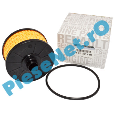 Filtru Ulei Original Renault 152095084R pentru Logan 3, Sandero 3, Jogger, Duster 2/3