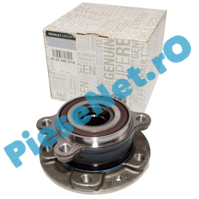 Rulment Roată Față Renault Kadjar Cu Butuc, Fuzetă și Senzor ABS Original Renault 402024EA1A