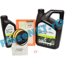 Pachet Revizie Intermediară Dacia Oil Plus RN17 + Filtre Renault LOGAN 3, SANDERO 3, JOGGER 1.0 TCe
