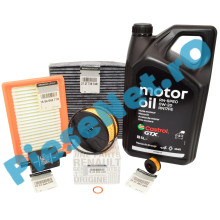 Pachet Revizie LOGAN 3, SANDERO 3, JOGGER 1.0 ECO G-100 2024, Ulei 0W20 RN17FE + Filtre Renault Originale