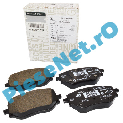 Placute Frana LOGAN 3, SANDERO 3, JOGGER, Originale Renault 410608885R