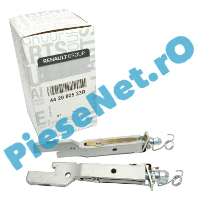 Set Mecanisme Reglaj (Pârghii Reglaj), Saboți Frână Spate LOGAN 3, SANDERO 3, Frână Automată Original Renault 442080523R