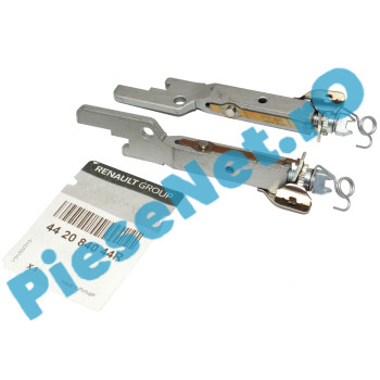 Set Mecanisme (Pârghii) Reglaj Saboți Frână Spate Logan 3, Sandero 3, Sistem Mecanic Frână de Mână, Original Renault 442084044R
