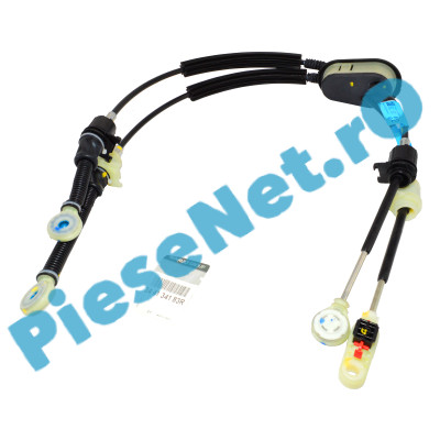 Cabluri Schimbător Viteze (Timonerie Cu Cabluri), LOGAN 3, SANDERO 3, JOGGER, Renault 344134183R (Model <2022, fără contragreutate)