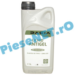 Antigel Dacia RX-TYPE E LONG LIFE −37°C Albastru Original Dacia 7711949707 Concentrat