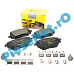 Pachet Plăcuțe & Discuri TEXTAR PRO LOGAN 3, SANDERO 3, JOGGER. 2618801 + 92241503 (echiv. 410608885R + 402060405R)