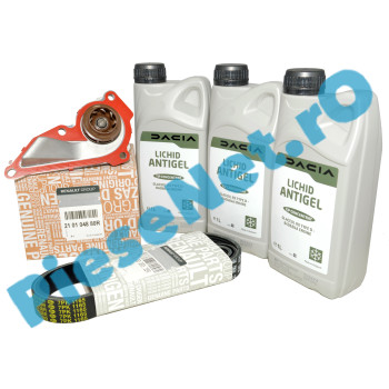 Pachet Revizie Pompa Apă 1.0TCe / 1.3TCe LOGAN 3 / 2, SANDERO 3 / 2, DUSTER 2 / 3, Original Renault 210104880R+7711949706+117209538R Pachet Revizie Pompa Apă 1.0TCe / 1.3TCe LOGAN 3 / 2, SANDERO 3 / 2, DUSTER 2 / 3, Original Renault 210104880R+7711949706+117209538R