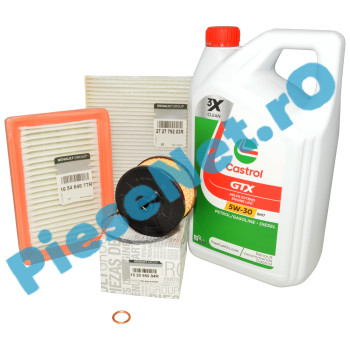 Pachet Revizie LOGAN 3, SANDERO 3, JOGGER, Motor 1.0TCe, Fara GPL, CASTROL RN17 15F6E5