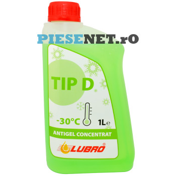 Antigel Verde Tip D Concentrat (1:1 -30º C) LUBRO